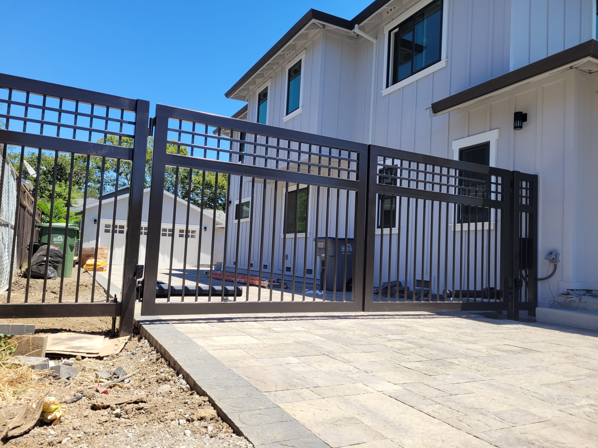 Modern gate design — Bay Area, CA