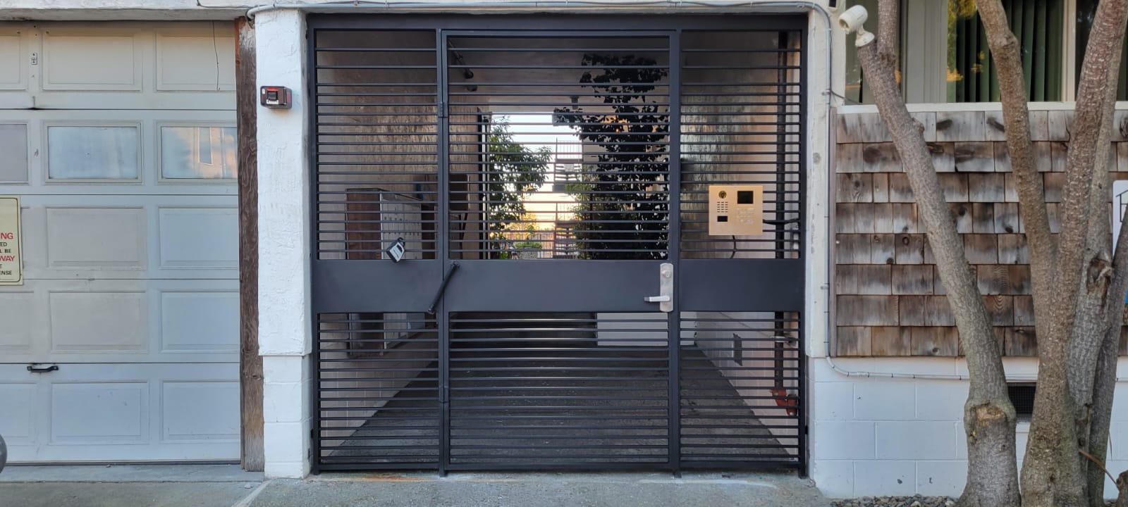 Modern gate design — Bay Area, CA