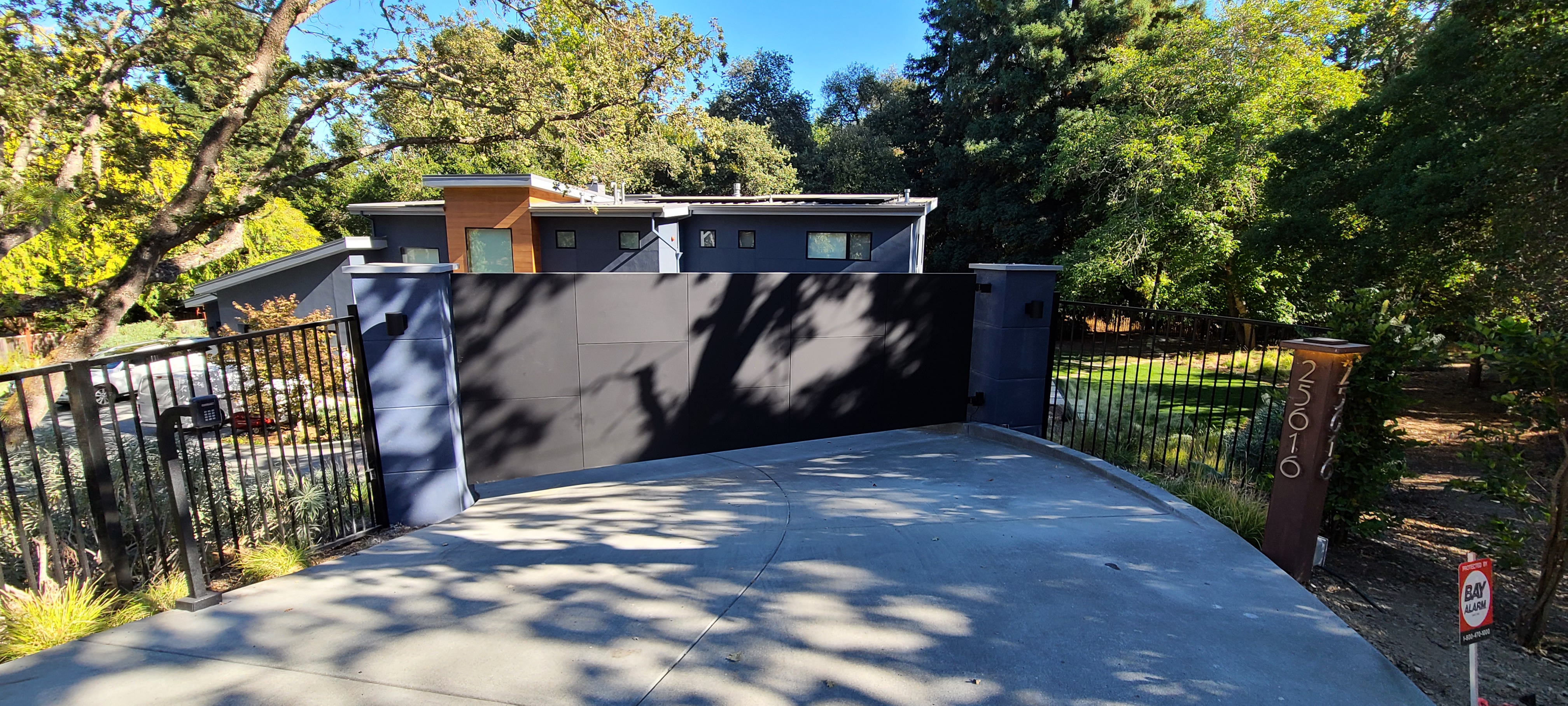 Modern gate design — Bay Area, CA