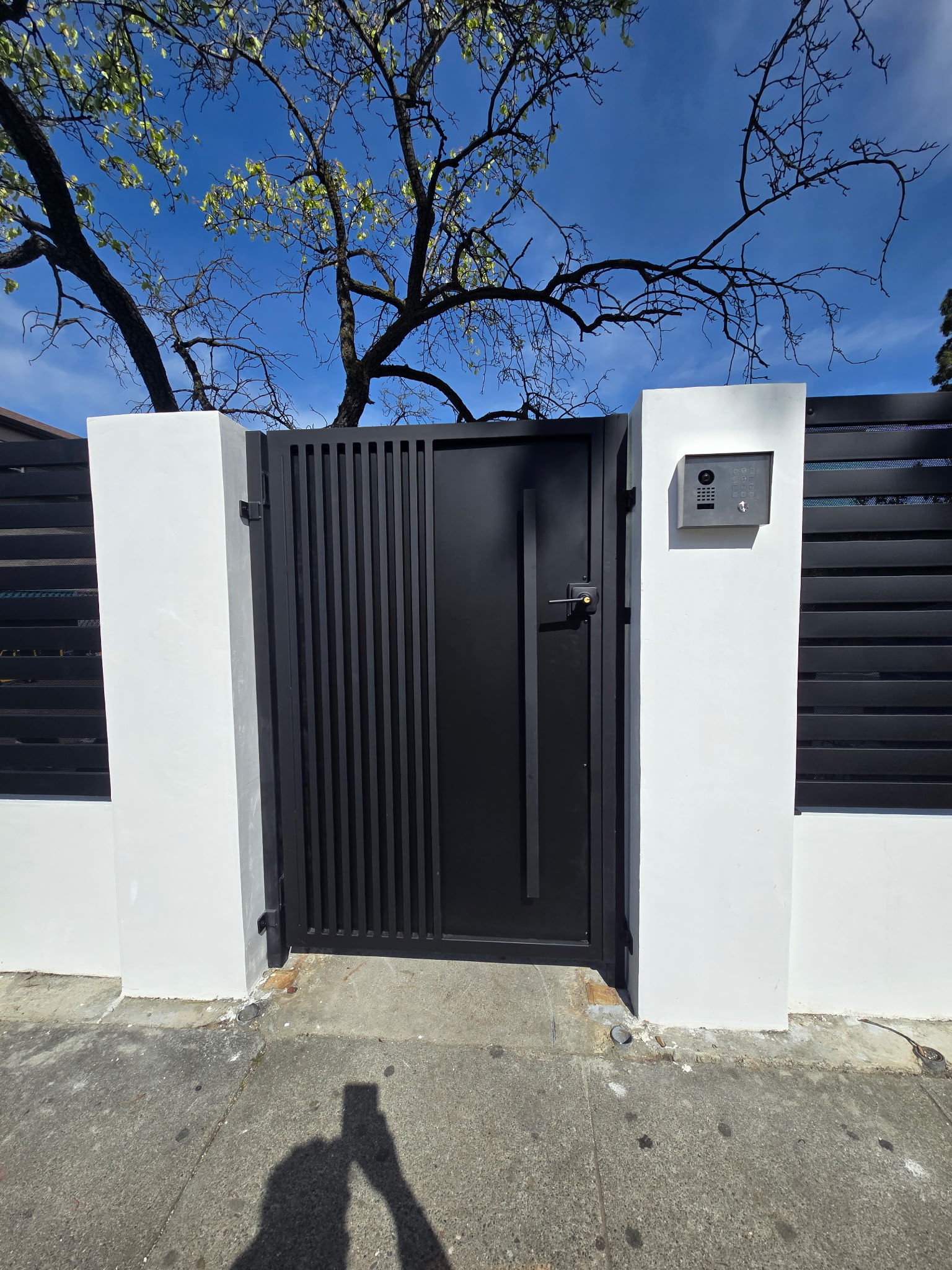 Modern gate design — Bay Area, CA