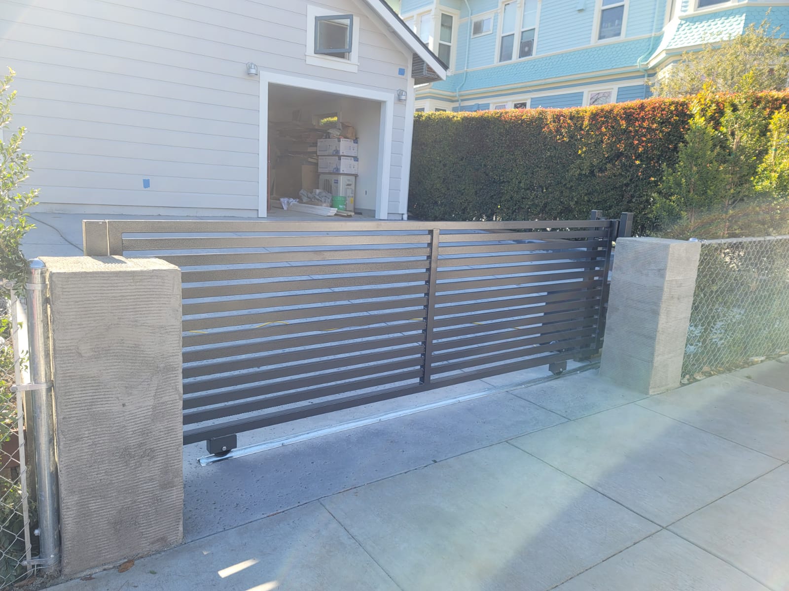 Modern gate design — Bay Area, CA