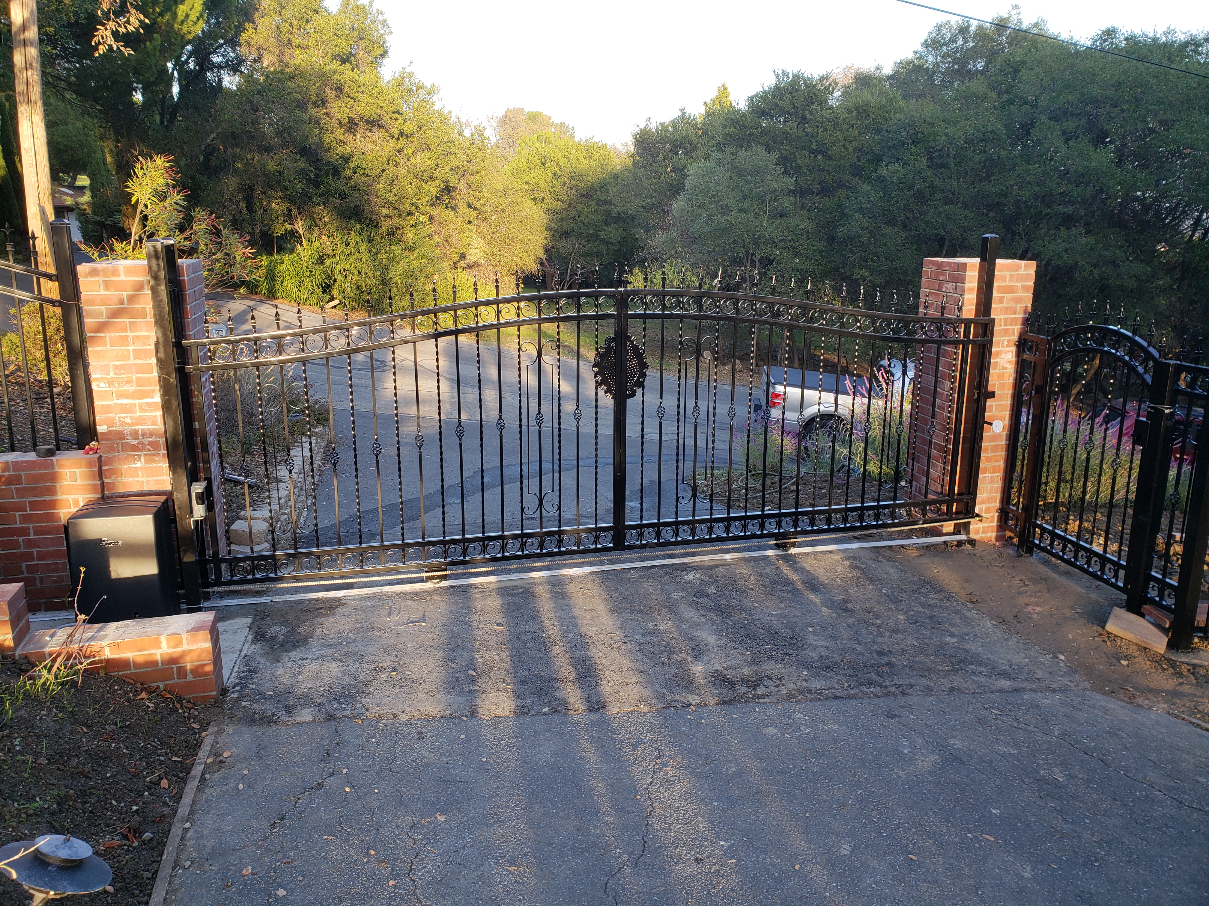 Steel gate design — Bay Area, CA