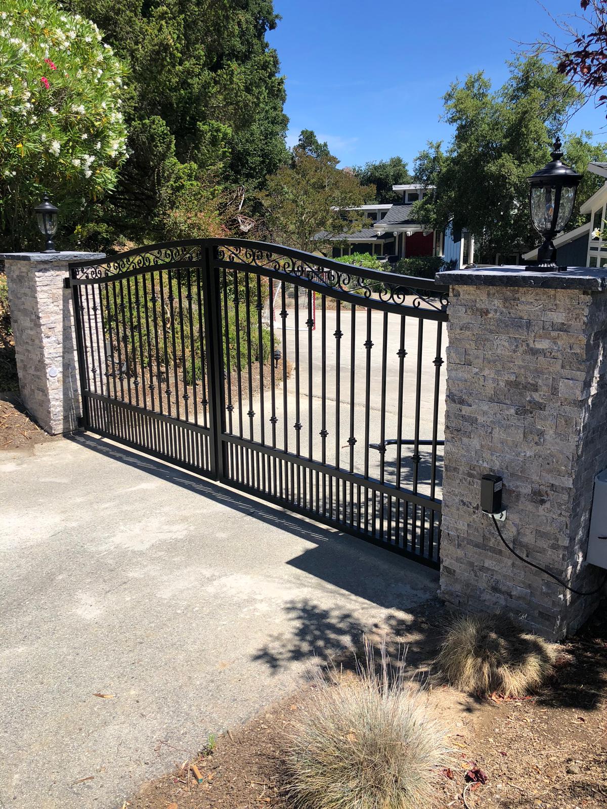 Steel gate design — Bay Area, CA