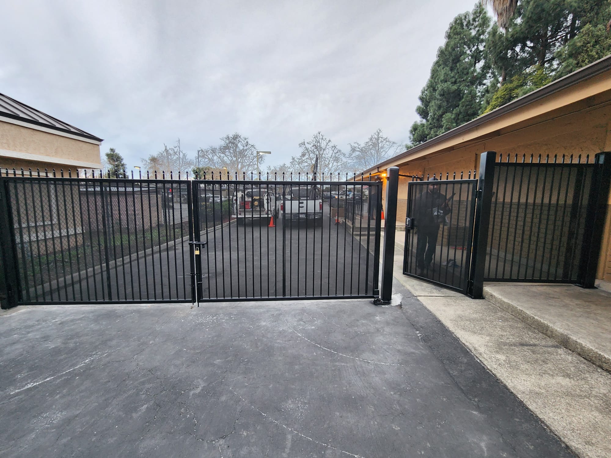 Steel gate design — Bay Area, CA